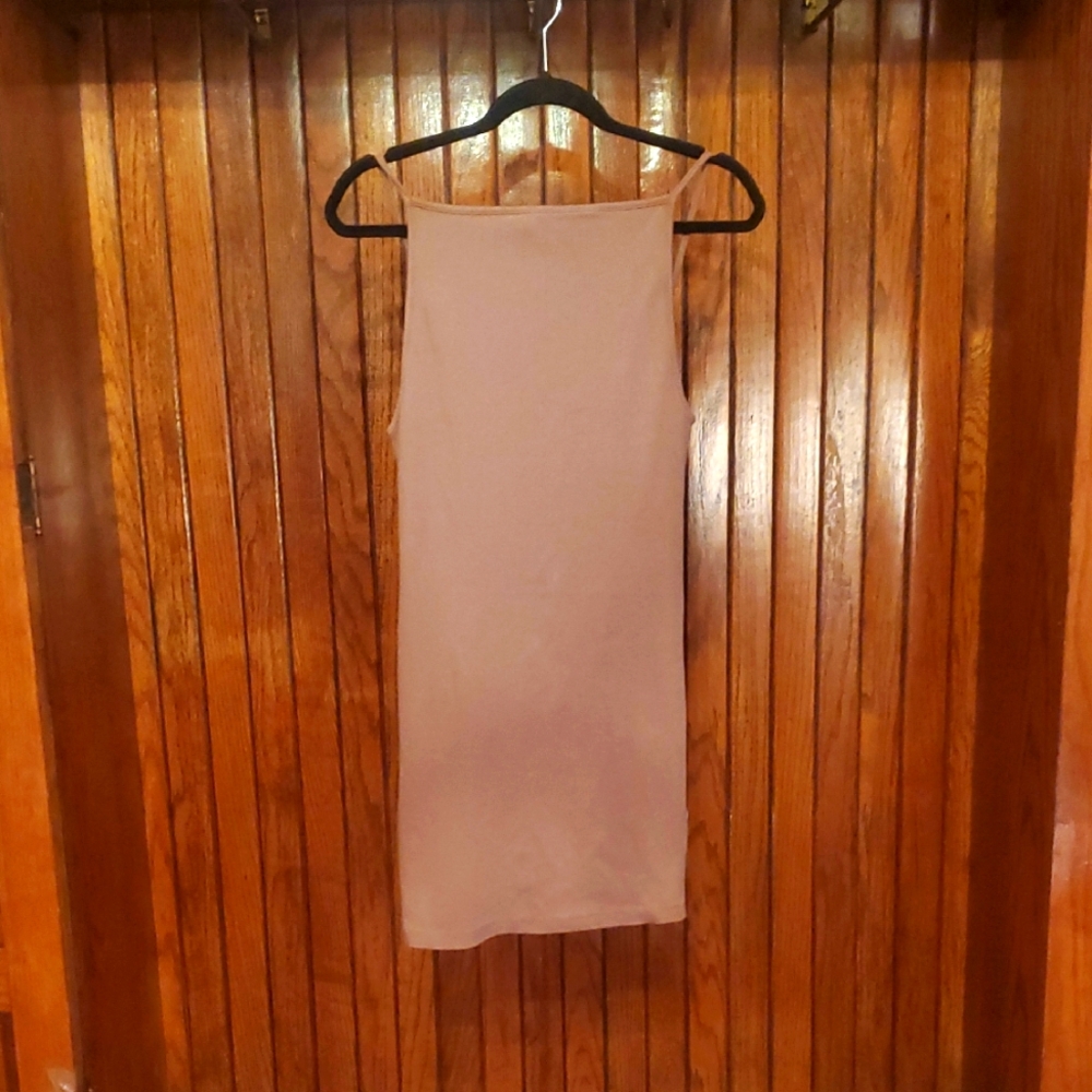 ASOS DESIGN Tan Sleeveless Dress